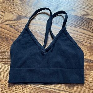 ALO Yoga Black Sports Bra